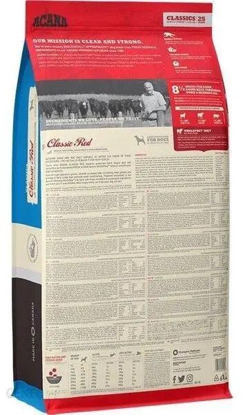 ACANA (Акана) Classic Red / Red Meat 14.5 кг (ягненок) 14,5 кг - корм для собак всех пород и всех стадий жизни 2346 фото