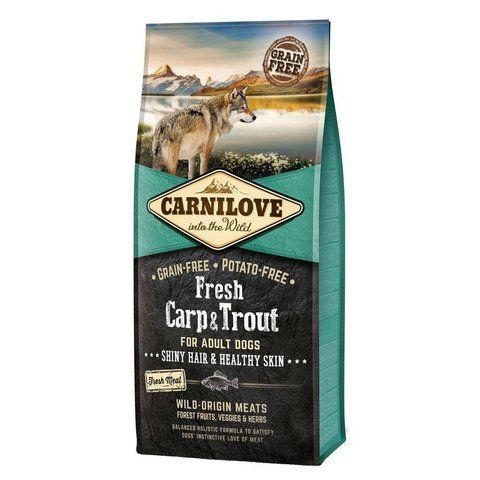 Carnilove Fresh Carp & Trout Для Взрослых Собак Всех Пород С Карпом И Форелью 12 Кг 8531 фото