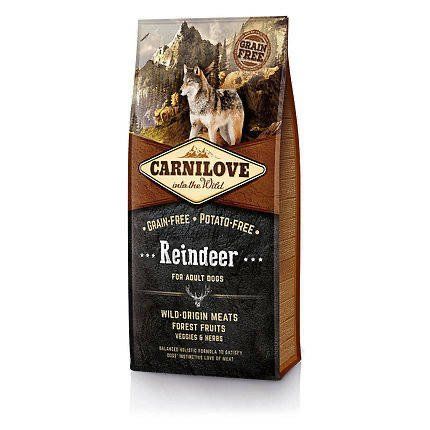 Сухой корм для взрослых собак всех пород Carnilove Raindeer 12 кг (оленина и кабан) 6788 фото