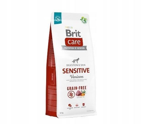 Brit Care Sensitive Venison & Potato 12 кг - гіпоалергенний корм для собак з олениною 99 фото