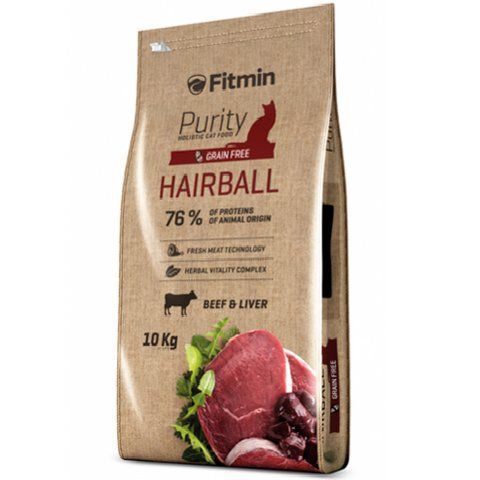 Сухий корм для котів FITMIN Purity Hairball 10 кг 76 фото