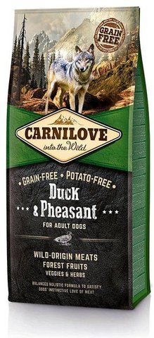 Сухой корм для собак CARNILOVE Duck & Pheasant for Adult 12кг 7532 фото